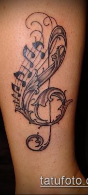 Фото музыкальных тату — 19062017 — пример — 003 Musical Tattoos — tatufoto.com