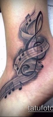 Фото музыкальных тату — 19062017 — пример — 004 Musical Tattoos — tatufoto.com