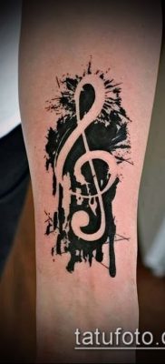 Фото музыкальных тату — 19062017 — пример — 008 Musical Tattoos — tatufoto.com