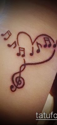 Фото музыкальных тату — 19062017 — пример — 017 Musical Tattoos — tatufoto.com