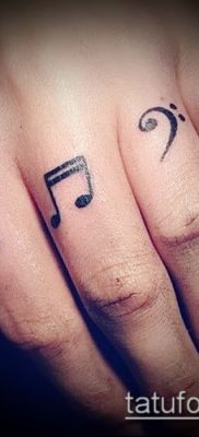 Фото музыкальных тату — 19062017 — пример — 019 Musical Tattoos — tatufoto.com