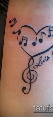 Фото музыкальных тату — 19062017 — пример — 023 Musical Tattoos — tatufoto.com