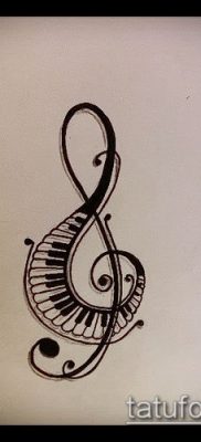 Фото музыкальных тату — 19062017 — пример — 053 Musical Tattoos — tatufoto.com