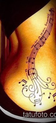 Фото музыкальных тату — 19062017 — пример — 116 Musical Tattoos — tatufoto.com