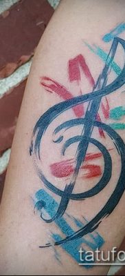 Фото музыкальных тату — 19062017 — пример — 128 Musical Tattoos — tatufoto.com