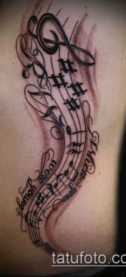 Фото музыкальных тату — 19062017 — пример — 142 Musical Tattoos — tatufoto.com