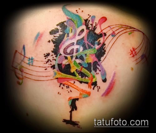 Фото музыкальных тату - 19062017 - пример - 149 Musical Tattoos - tatufoto.com