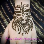 Фото рисунок совы хной мехенди - 04062017 - пример - 016 owl henna
