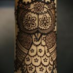 Фото рисунок совы хной мехенди - 04062017 - пример - 023 owl henna.286653760