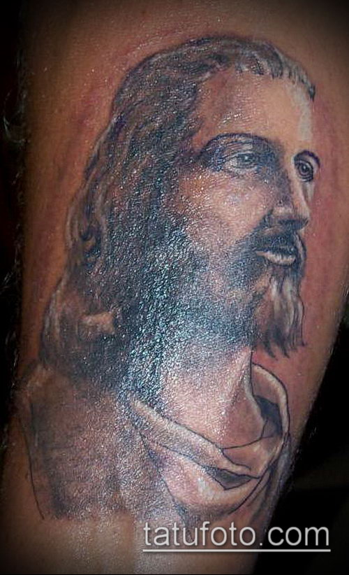 Фото тату Иисуса Христа — 07062017 — пример — 011 Photos tattoo of Jesus Christ