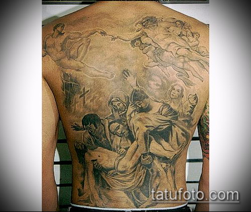Фото тату Иисуса Христа — 07062017 — пример — 014 Photos tattoo of Jesus Christ
