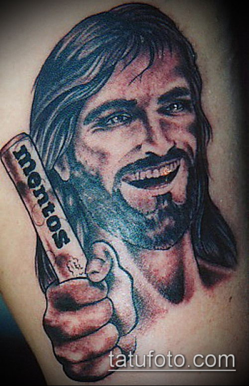 Фото тату Иисуса Христа — 07062017 — пример — 022 Photos tattoo of Jesus Christ