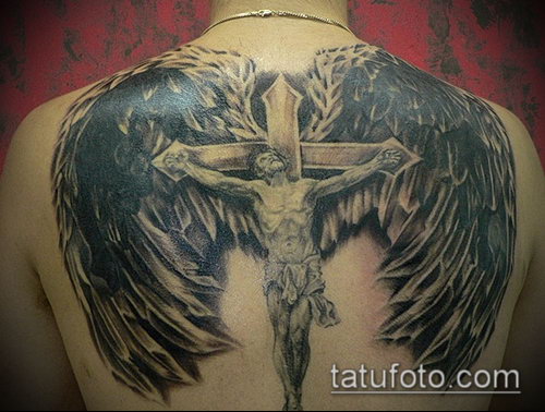Фото тату Иисуса Христа — 07062017 — пример — 048 Photos tattoo of Jesus Christ