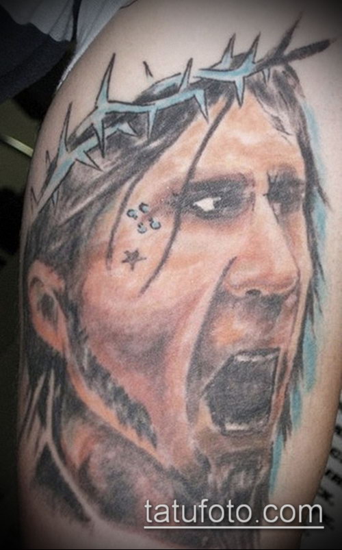 Фото тату Иисуса Христа — 07062017 — пример — 052 Photos tattoo of Jesus Christ