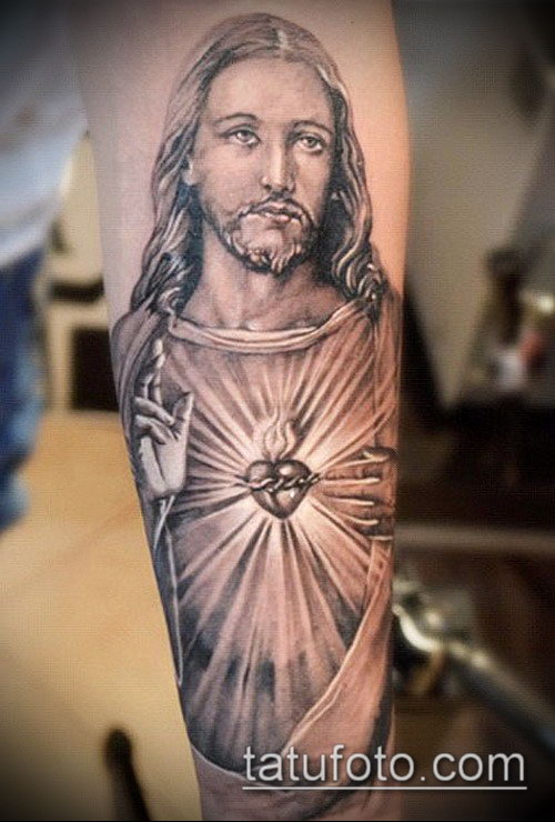 Фото тату Иисуса Христа — 07062017 — пример — 085 Photos tattoo of Jesus Christ.biz_154 — копия