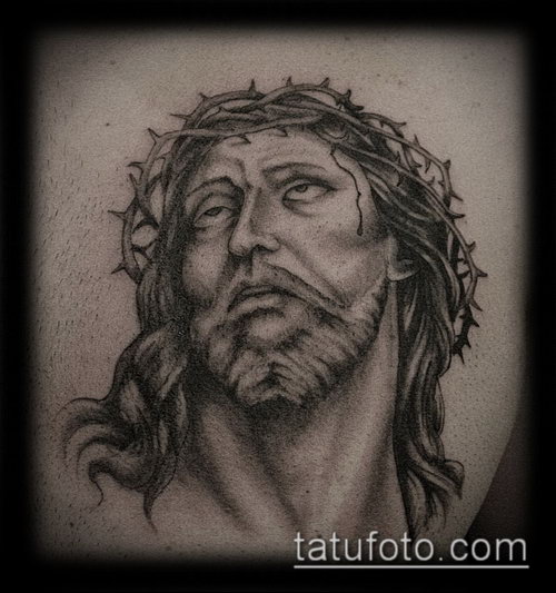 Фото тату Иисуса Христа — 07062017 — пример — 099 Photos tattoo of Jesus Christ