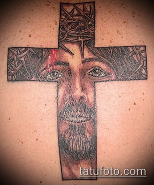 Фото тату Иисуса Христа — 07062017 — пример — 106 Photos tattoo of Jesus Christ