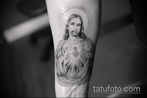 Фото тату Иисуса Христа — 07062017 — пример — 114 Photos tattoo of Jesus Christ