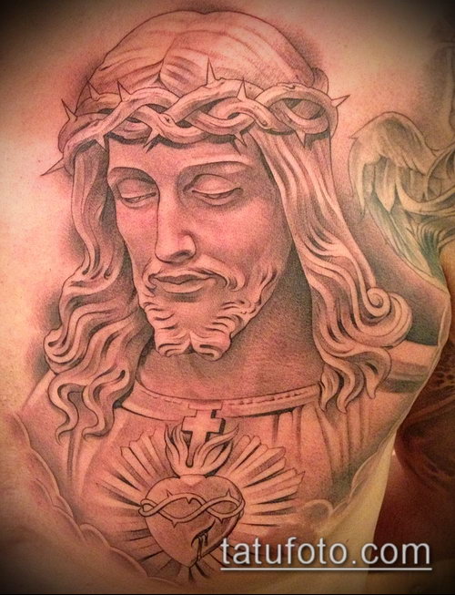Фото тату Иисуса Христа — 07062017 — пример — 115 Photos tattoo of Jesus Christ