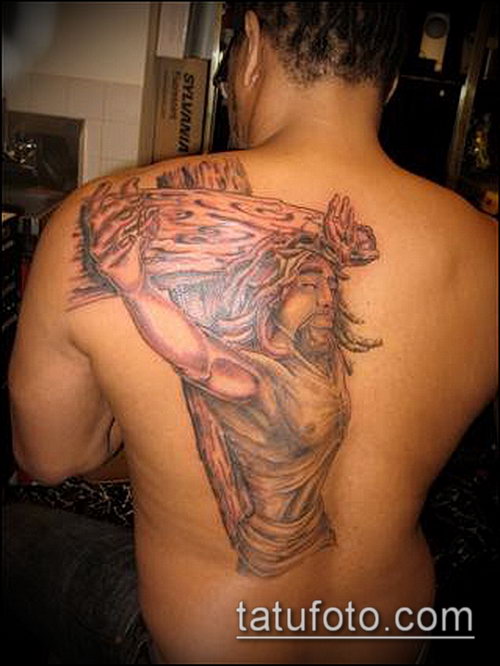 Фото тату Иисуса Христа — 07062017 — пример — 129 Photos tattoo of Jesus Christ