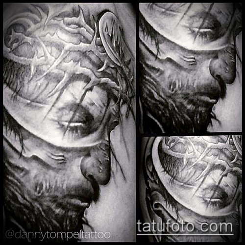 Фото тату Иисуса Христа — 07062017 — пример — 133 Photos tattoo of Jesus Christ._378 — копия