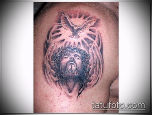 Фото тату Иисуса Христа — 07062017 — пример — 145 Photos tattoo of Jesus Christ