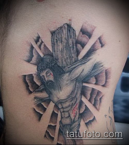 Фото тату Иисуса Христа — 07062017 — пример — 152 Photos tattoo of Jesus Christ