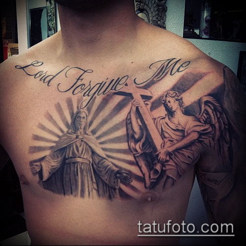 Фото тату Иисуса Христа — 07062017 — пример — 157 Photos tattoo of Jesus Christ._319 — копия
