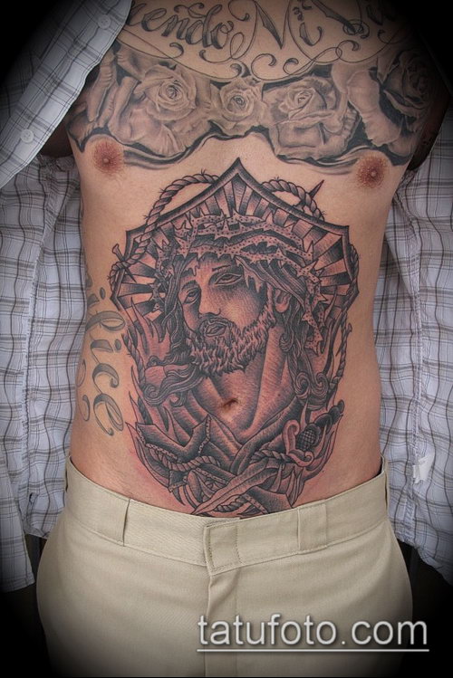 Фото тату Иисуса Христа — 07062017 — пример — 162 Photos tattoo of Jesus Christ._226 — копия