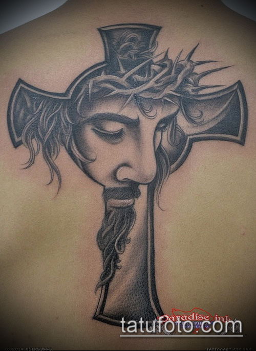 Фото тату Иисуса Христа — 07062017 — пример — 174 Photos tattoo of Jesus Christ