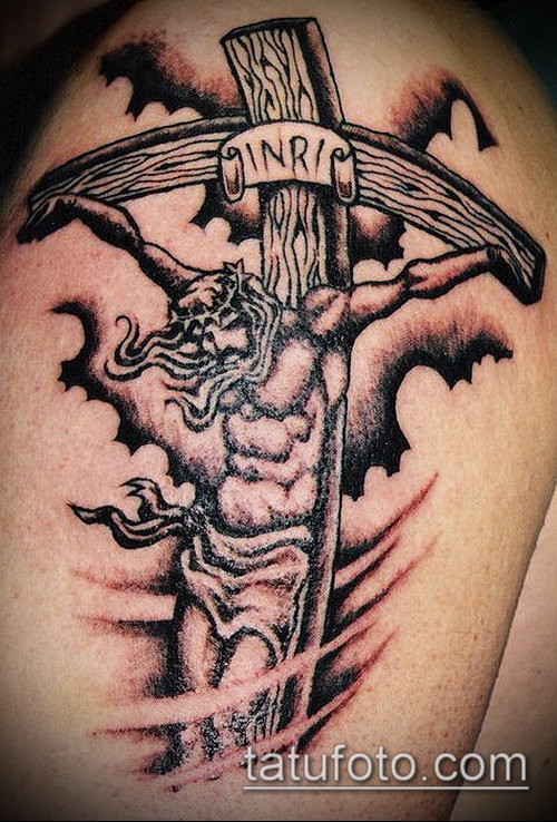 Фото тату Иисуса Христа — 07062017 — пример — 178 Photos tattoo of Jesus Christ.com_102 — копия
