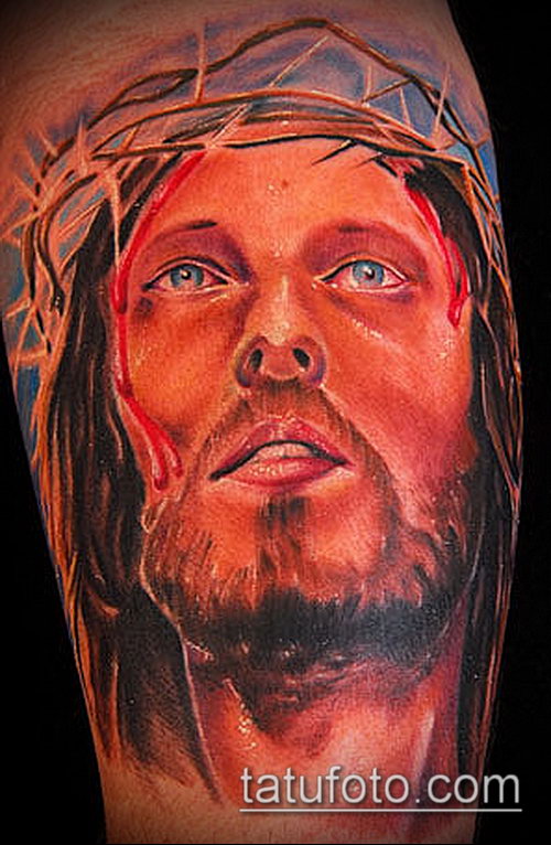 Фото тату Иисуса Христа — 07062017 — пример — 192 Photos tattoo of Jesus Christ