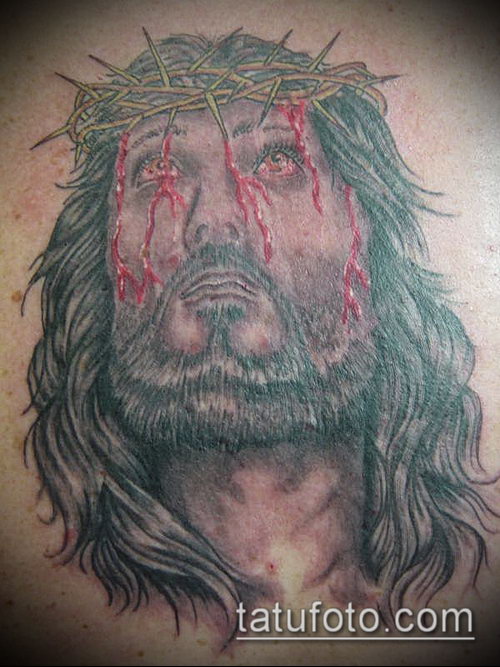 Фото тату Иисуса Христа — 07062017 — пример — 198 Photos tattoo of Jesus Christ