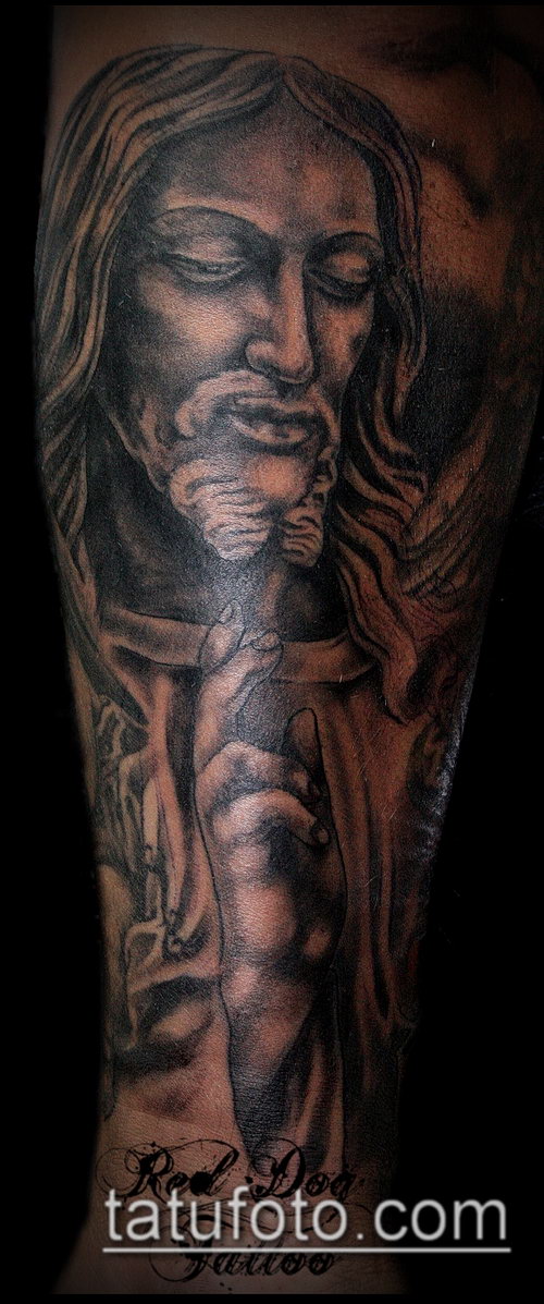Фото тату Иисуса Христа — 07062017 — пример — 229 Photos tattoo of Jesus Christ.com_8 — копия