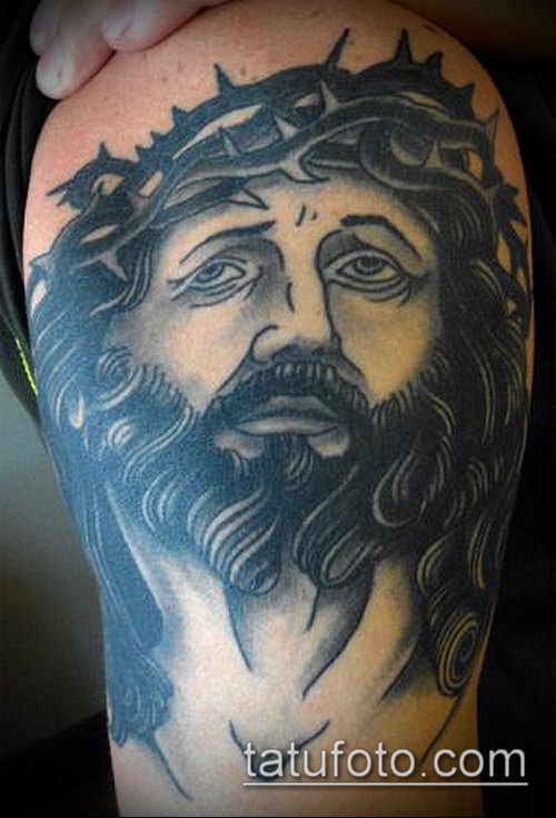 Фото тату Иисуса Христа — 07062017 — пример — 240 Photos tattoo of Jesus Christ