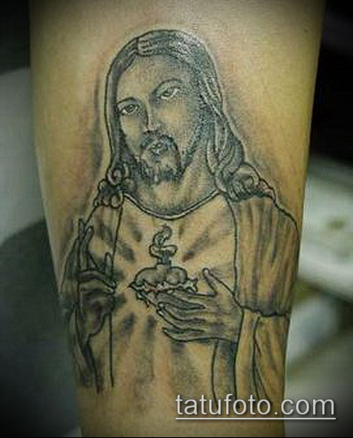 Фото тату Иисуса Христа — 07062017 — пример — 275 Photos tattoo of Jesus Christ