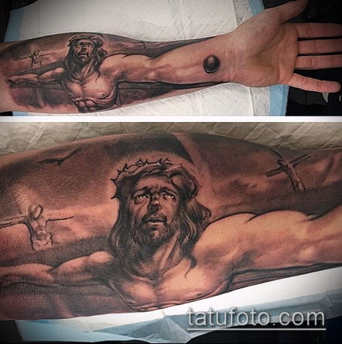 Фото тату Иисуса Христа — 07062017 — пример — 276 Photos tattoo of Jesus Christ.biz_86 — копия