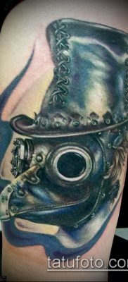 Фото тату Чумной доктор — 16062017 — пример — 035 Tattoo Plague Doctor