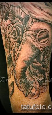 Фото тату Чумной доктор — 16062017 — пример — 043 Tattoo Plague Doctor
