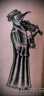 Фото тату Чумной доктор — 16062017 — пример — 072 Tattoo Plague Doctor