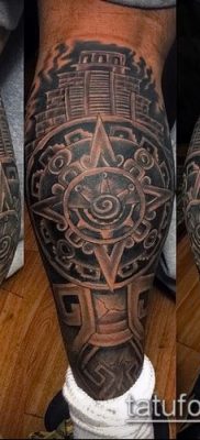 Фото тату ацтеков — 01062017 — пример — 019 Aztec tattoo
