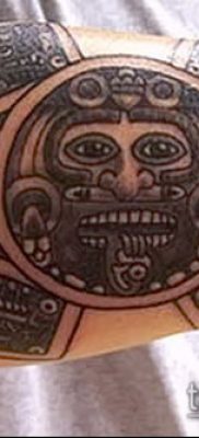 Фото тату ацтеков — 01062017 — пример — 026 Aztec tattoo