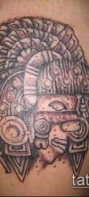 Фото тату ацтеков — 01062017 — пример — 028 Aztec tattoo