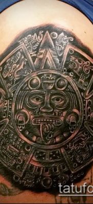Фото тату ацтеков — 01062017 — пример — 035 Aztec tattoo
