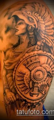 Фото тату ацтеков — 01062017 — пример — 038 Aztec tattoo