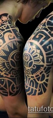 Фото тату ацтеков — 01062017 — пример — 050 Aztec tattoo