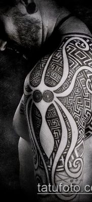 Фото тату ацтеков — 01062017 — пример — 051 Aztec tattoo