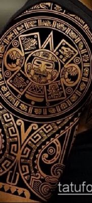 Фото тату ацтеков — 01062017 — пример — 052 Aztec tattoo