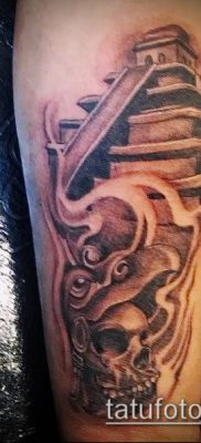Фото тату ацтеков — 01062017 — пример — 056 Aztec tattoo
