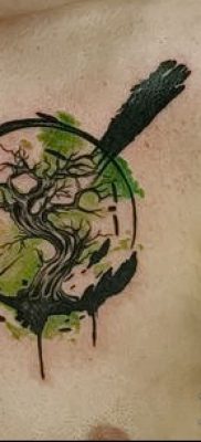 Фото тату бонсай — 19062017 — пример — 035 Bonsai tattoo — tatufoto.com